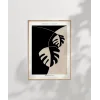 Modern Art Monstera  Poster