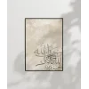 Modern Hat Sanatı Allah Kaligrafi Duvar Poster