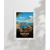 Napolinin Tarihi Sokakları Poster