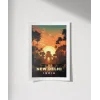 New Delhi Gün Batımı Poster