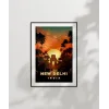 New Delhi Gün Batımı Poster