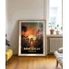 New Delhi Gün Batımı Poster