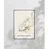 Numata Kashu Ördekler ve Çimen Poster