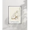 Numata Kashu Ördekler ve Çimen Poster
