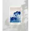 Ohara Koson İris Çiçekleri Poster