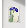 Ohara Koson Mavi Irisler Poster