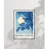 Ohara Koson Mehtaplı Gecede Çiçek Açan Kiraz Poster