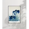 Ohara Koson Süsen Çiçekleri 2 Poster