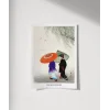 Ohara Koson Yağmurda İki Kadın Poster