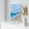 Plaj Yolculuğu Kanvas Tablo