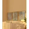 Osmanlı Desenli 3’lü Dekoratif Duvar Poster Seti