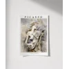 Pablo Picasso Mandolinli Kız Poster