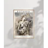 Pablo Picasso Mandolinli Kız Poster