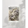 Pablo Picasso Mandolinli Kız Poster