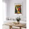 Pablo Picasso Şapkalı Kadın Büstü Poster
