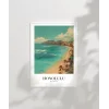 Palmiye Rüzgarında Honolulu Poster