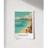 Palmiye Rüzgarında Honolulu Poster