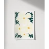 Pastel Beyaz Çiçekler Poster
