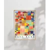 Paul Klee Kum Üzerinde Bitki Örtüsü Poster