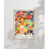 Paul Klee Kum Üzerinde Bitki Örtüsü Poster
