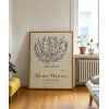Pembe Matisse Doğa İlhamlı Sanat Poster
