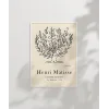 Pembe Matisse Doğa İlhamlı Sanat Poster