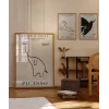 Picasso Minimal Çizgi Sanatı 3lü Poster