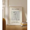 Picasso Stil Soyut Kuş Çizimi Poster
