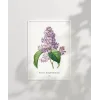 Pierre Joseph Redoure Lilac Poster
