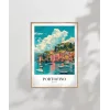 Portofinonun Renkli Kıyıları Poster