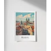 Prag Eski Şehir Manzarası Poster