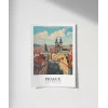 Prag Eski Şehir Manzarası Poster