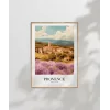 Provence Doğası ve Mimari Poster