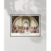 Raffaello Sanzio Atina Okulu Poster