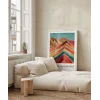 Rainbow Mountains Peru Poster