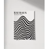 Retro Bauhaus Tasarımı Grafik Poster