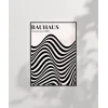Retro Bauhaus Tasarımı Grafik Poster