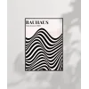 Retro Bauhaus Tasarımı Grafik Poster