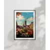 Romantik Lille Manzarası Sanat Poster