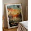 San Diego Gün Batımı Poster