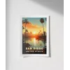 San Diego Gün Batımı Poster