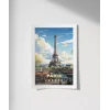 Sanatsal Eyfel Kulesi Poster