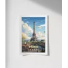 Sanatsal Eyfel Kulesi Poster