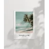 Sandy Lane Barbados Tropik Sahil Poster