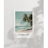 Sandy Lane Barbados Tropik Sahil Poster