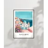 Santorininin Masmavi Hayalleri Poster