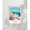 Santorininin Masmavi Hayalleri Poster