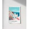 Santorininin Masmavi Hayalleri Poster