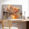 Şehir Işıkları Kanvas Tablo