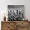 Şehir Silueti Kanvas Tablo